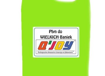 Płyn do Wielkich Baniek marki Q’Joy – Już w ofercie Hurtowni Animatora !